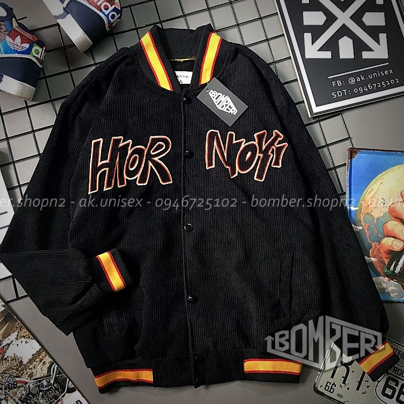 [Có Ảnh Thật] Áo khoác Nhung hình thêu NOR thiết kế style Unisex cho cả nam và nữ (1 màu freesize) | BigBuy360 - bigbuy360.vn