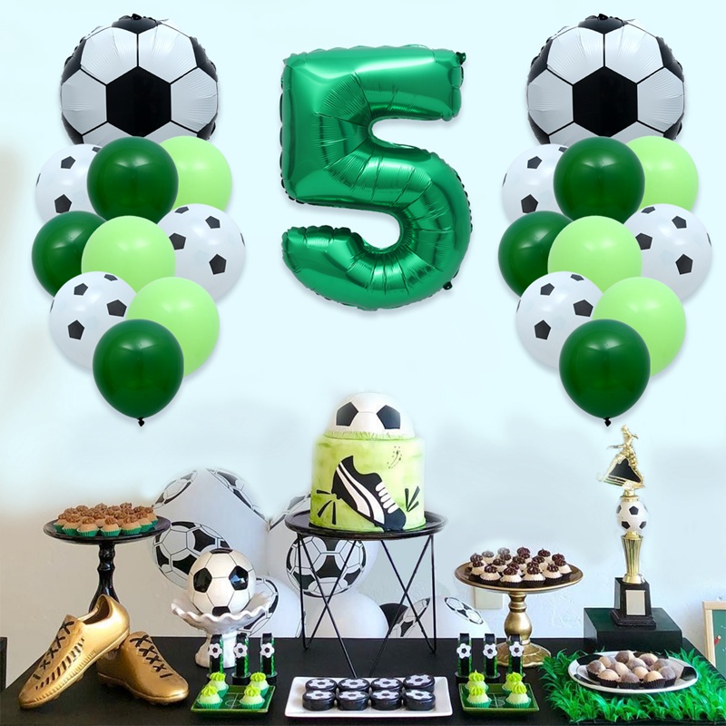 Bong Bóng Hình Số 1-9 Dùng Trang Trí Tiệc Sinh Nhật Cho Bé Trai