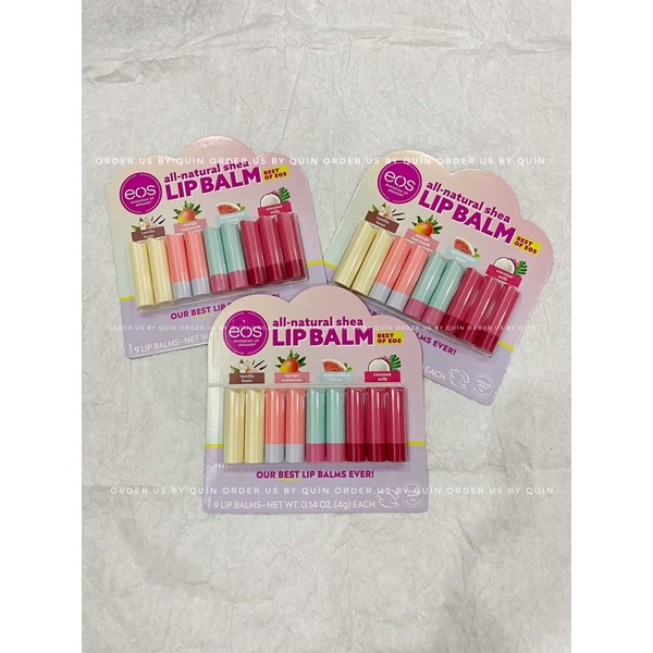 Son dưỡng EOS lip balm tách lẻ [bill Mỹ]