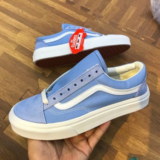 Giầy vans xanh da trời hàng 1:1 ( full box + free ship )