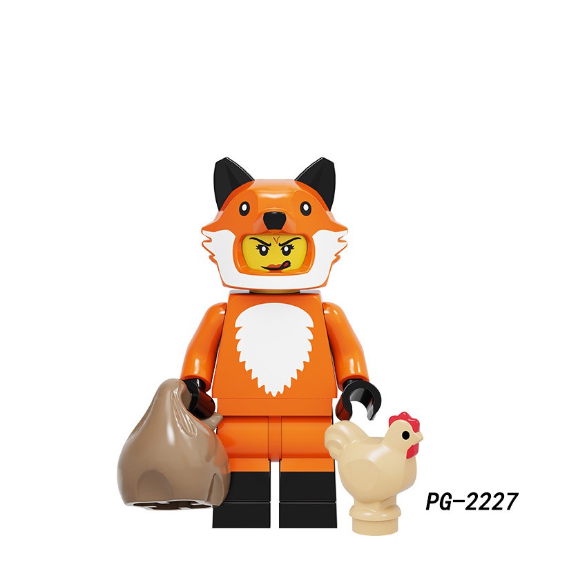 Đồ chơi mô hình lắp ghép hoạt hình mini mới cho trẻ em PG2224-2234