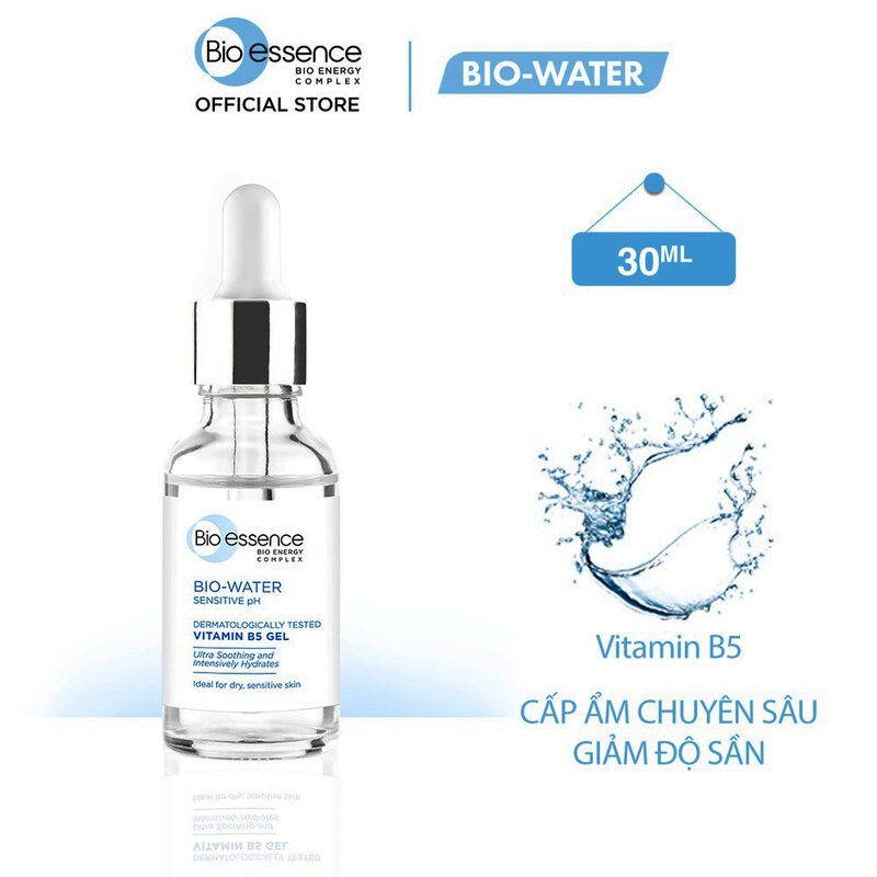 Tinh Chất Bio-essence Dưỡng Ẩm Da Water Bio Gel Vitamin B5 30ml