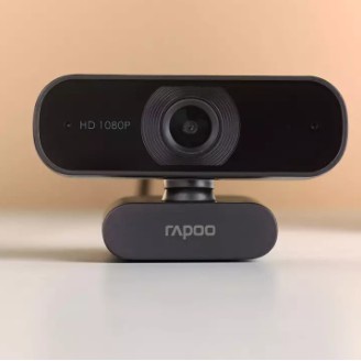 Webcam máy tính Rapoo C260 tích hợp mic Full HD 1080P cho pc laptop hỗ trợ học trực tuyến online live stream - VDS SHOP