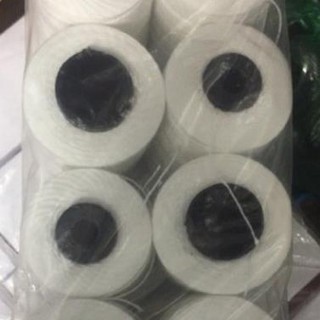 Chỉ may xe 4 cuộn to 200g - 10 cuộn sợi to xịn chắc, chỉ khâu bao, chỉ cuốn thịt, chỉ thợ xây, chỉ đan móc
