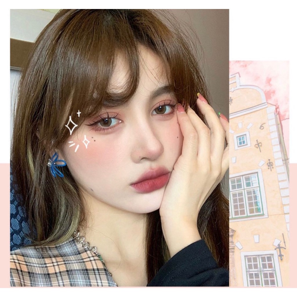 Chì kẻ mắt SWEET MINT sắc nét chống thấm nước Sweetmint HERORANGE chì kẻ mắt dâu tây Waterproof Eyeliner HERO24 SWMI32