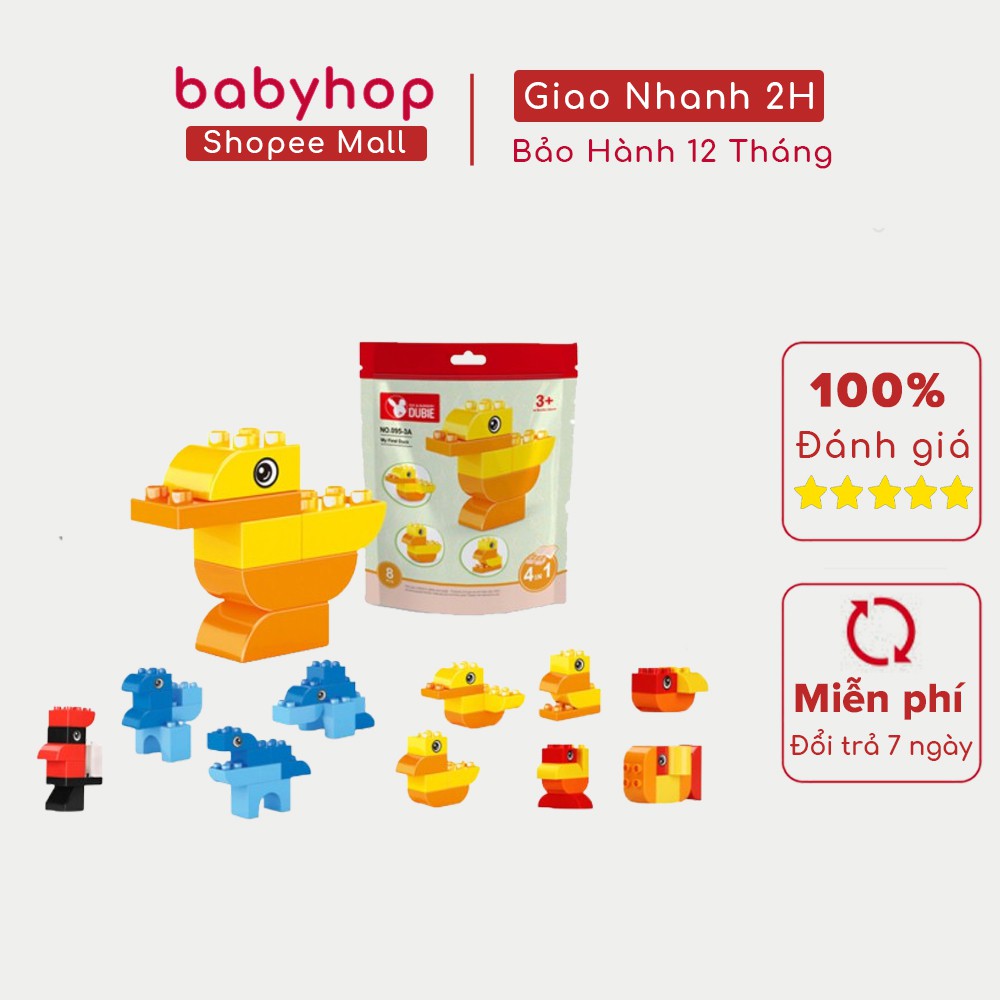 Túi đồ chơi xếp hình cho bé Dubie (6 mẫu để lựa chọn)