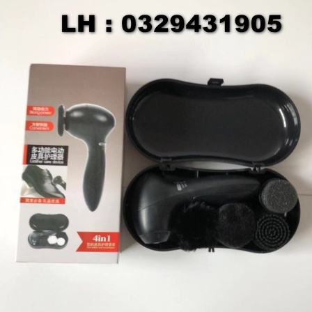Máy đánh bóng giày dép cầm tay mini tiện lợi sách tay công suất cao Bóng Đẹp Như Mới