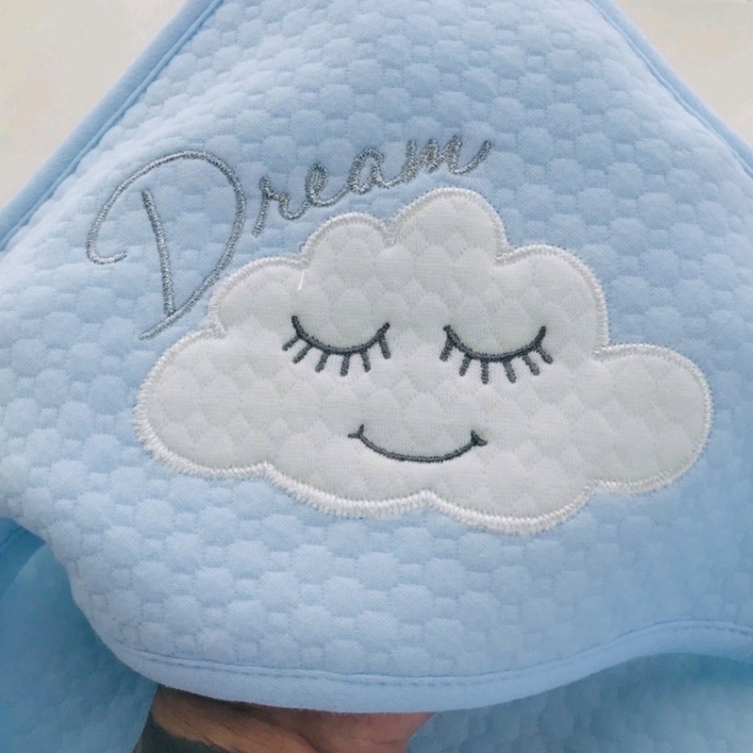 Chăn ủ choàng BEBE COMFORT cao cấp - Khăn ủ tắm có mũ cho bé