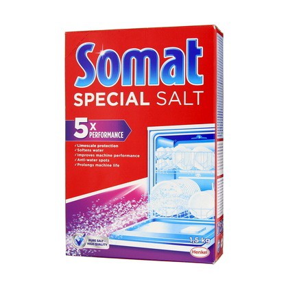 Muối rửa ly bát cho máy SOMAT DISHWASHING SALT 1.2kg