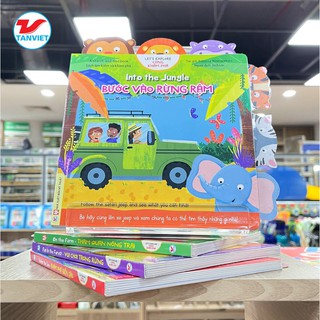 Sách - Cùng Khám Phá: Bước Vào Rừng Rậm (Song Ngữ Anh Việt)