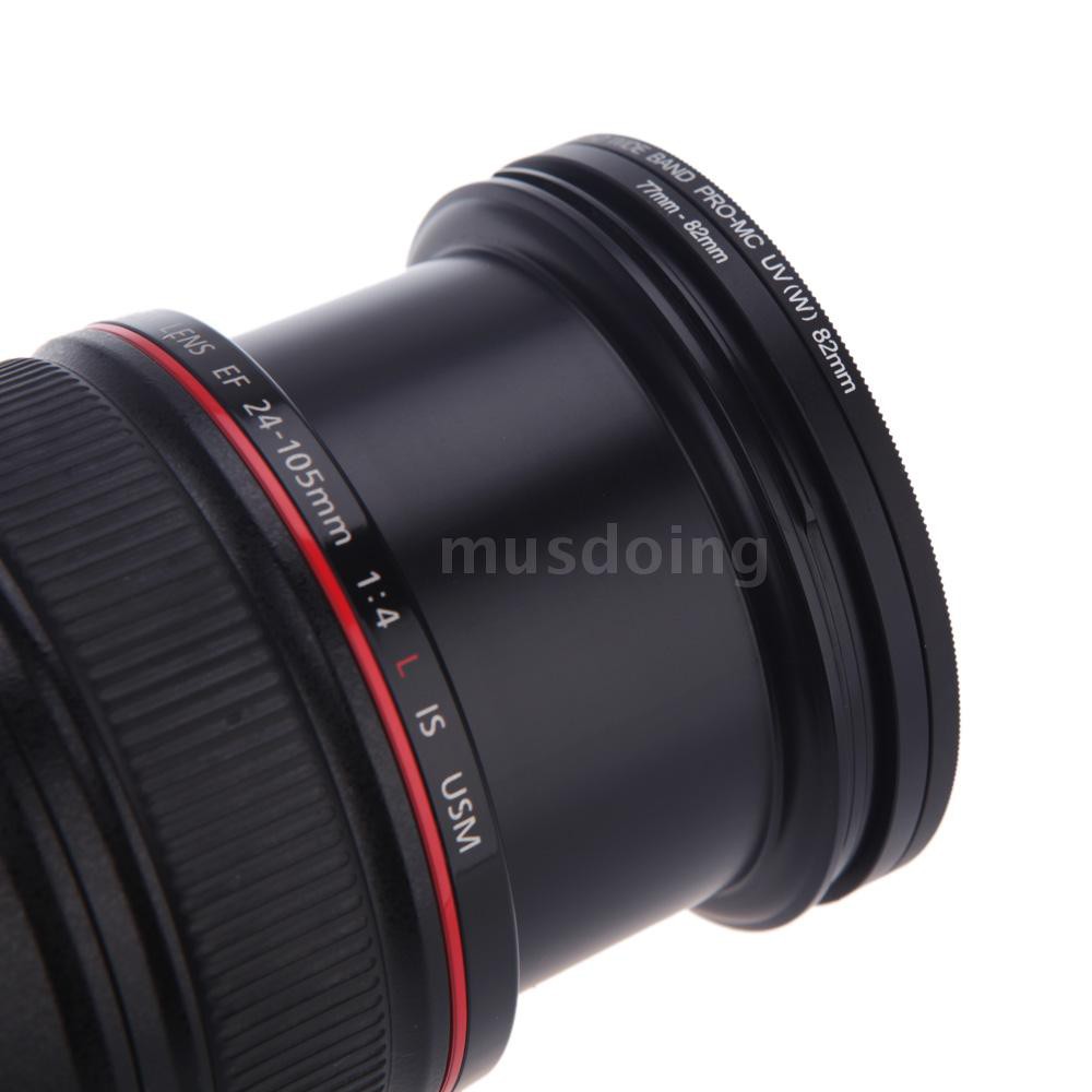 Bộ 8 vòng đệm chuyên nghiệp dành cho bộ lọc máy ảnh 49-52-55-58-62-72-77-82mm 49mm-82mm
