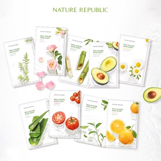 Mặt nạ giấy Nature Republic Real Nature Mask Sheet 23ml/miếng