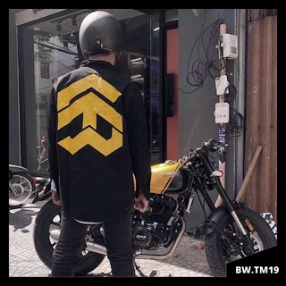 [Ảnh thật] Áo khoác dù LOGO nam nữ (2 màu) [MS: BWTM19]