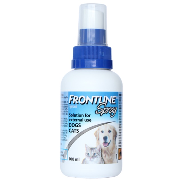 Thuốc Frontline Spray trị Ve , Rận ,Bọ Chét cho chó mèo (dạng xịt)