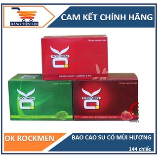 Bao cao su ok rock men hộp 144 cái