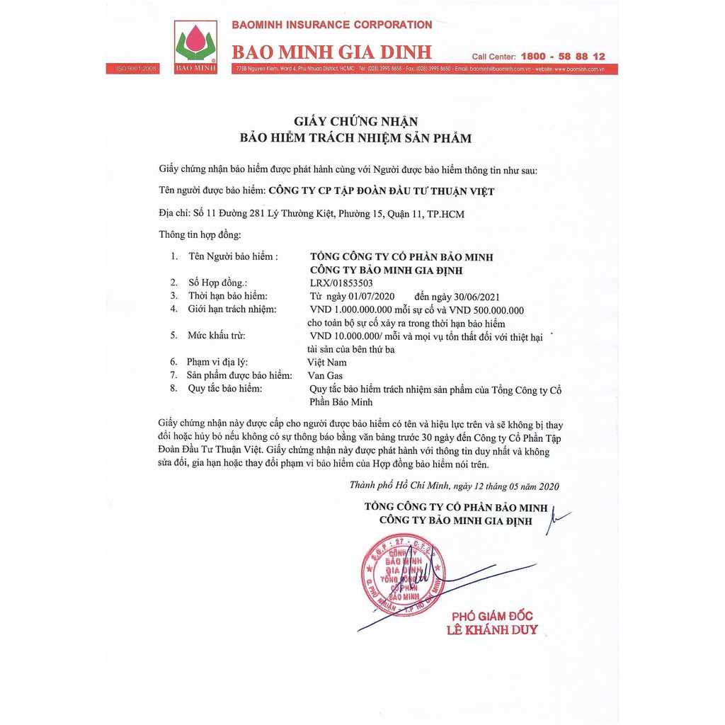 Van Gas Công Nghiệp Có Cầu Chì Ngắt Gas Tự Động TVG-lasting-1