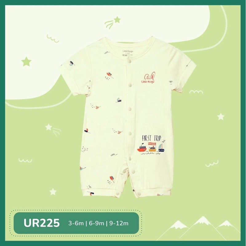 UR2225 Body cộc tay UalaRogo petit giao thông (3-12M)