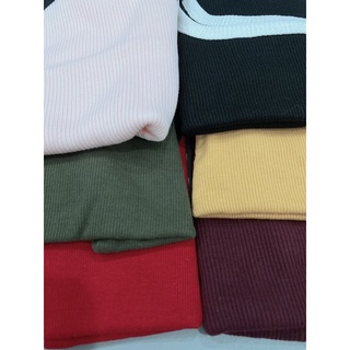 Áo croptop cổ U trước sau