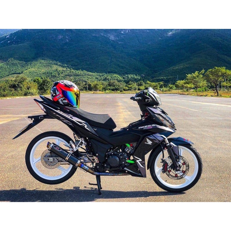 Tem xe winner v1 xe đen mẫu zin phối nhiều màu