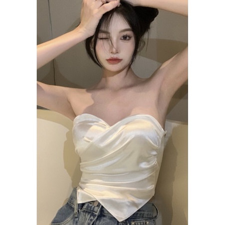 Áo Ống Có Mút Đệm Thời Trang Quyến Rũ Cho Nữ