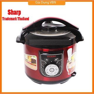 Nồi áp suất đa năng Sharp KS-228 6 lít , nồi áp suất Thái Lan