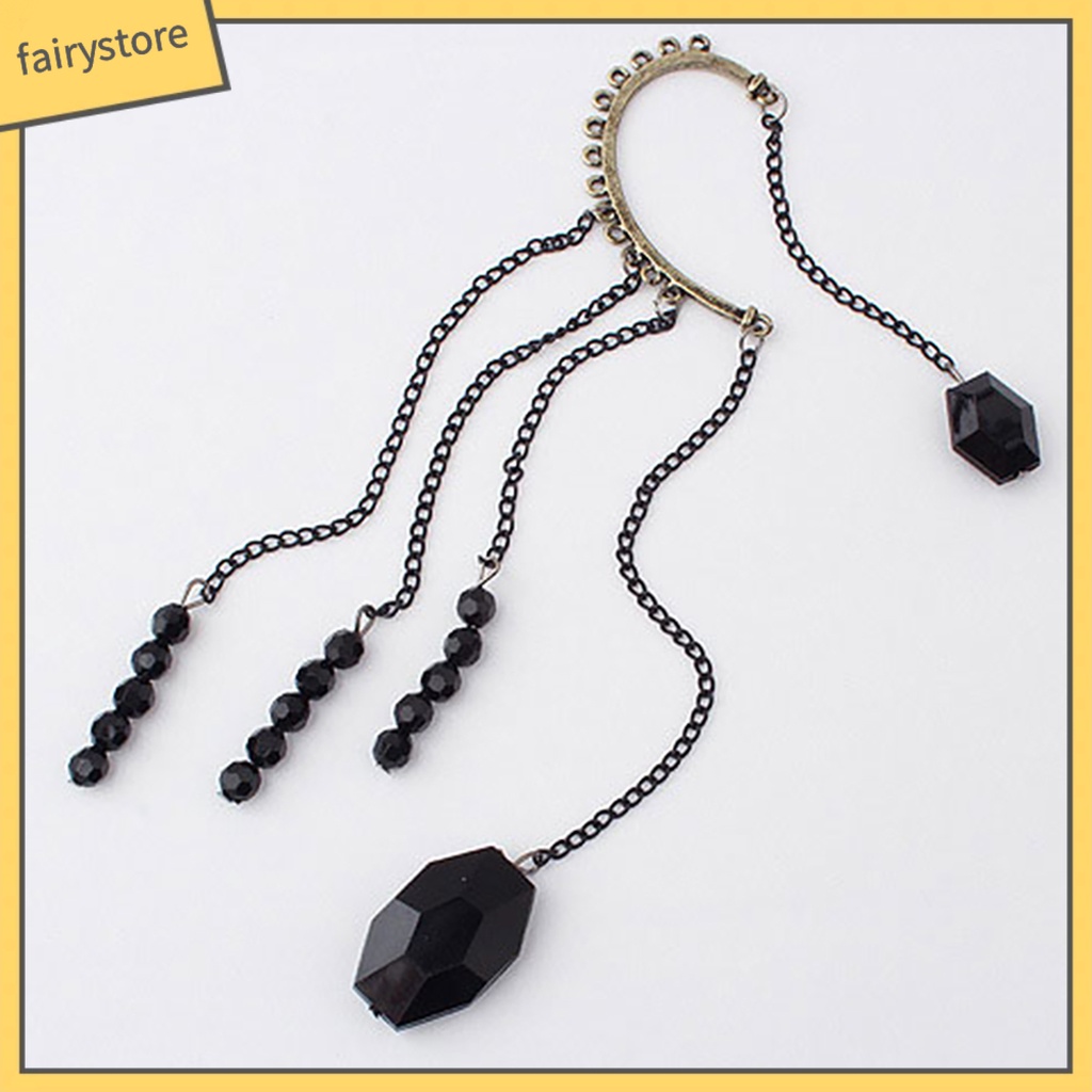 Hoa tai tua dài phong cách vintage thời trang dành cho nữ