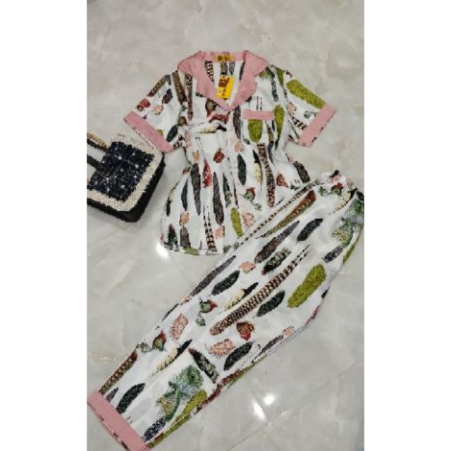 2 bộ lụa satin, lụa gấm