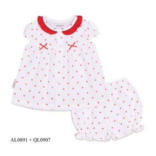 Áo Bé Gái Tay Con BabyOne AL0891