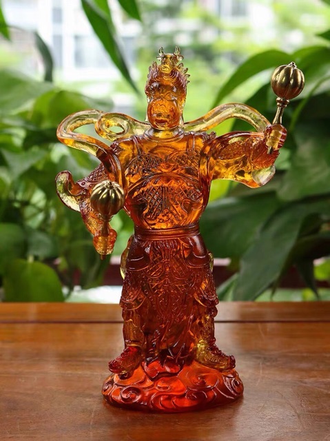 Bộ tượng 12 vị Dược Xoa lưu ly 15cm