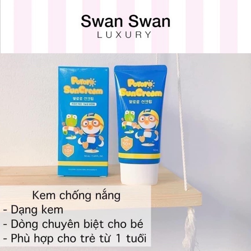 Sữa Chống Nắng Cho Bé Pororo 50ml