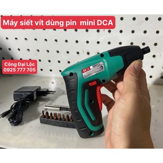 Máy siết vít dùng pin mini dca