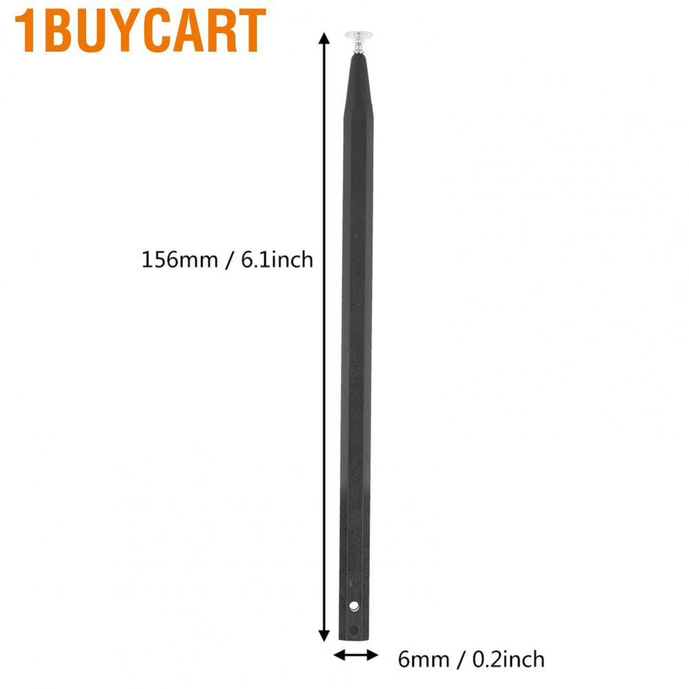 1buycart Transparent Conductive Contact Disc Tip  Durable Capacitive Stylus 2PCS Easy to Store Black Better Sensitivity and Accuracy for Home Gift