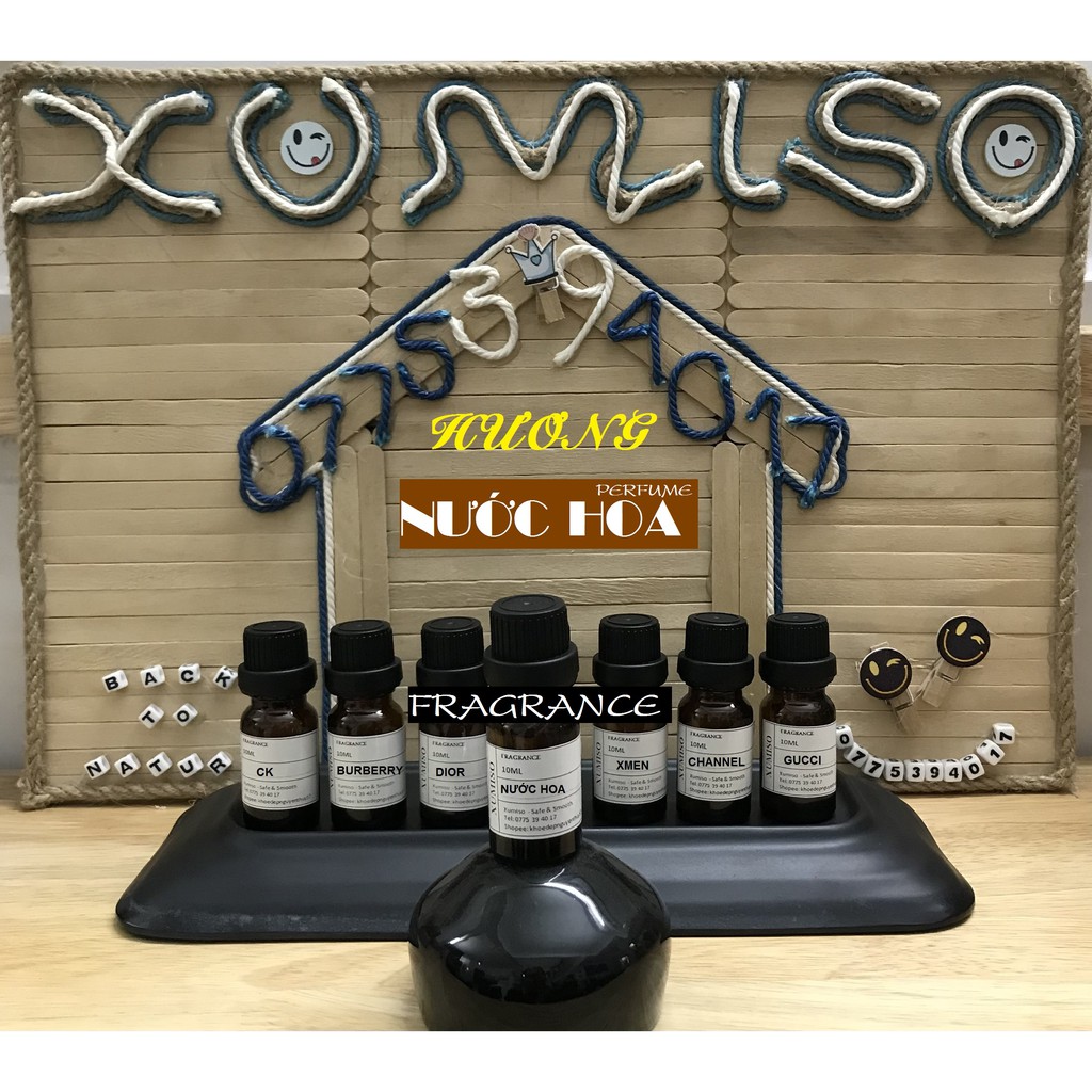 Hương liệu tông nước hoa Unisex 10mL