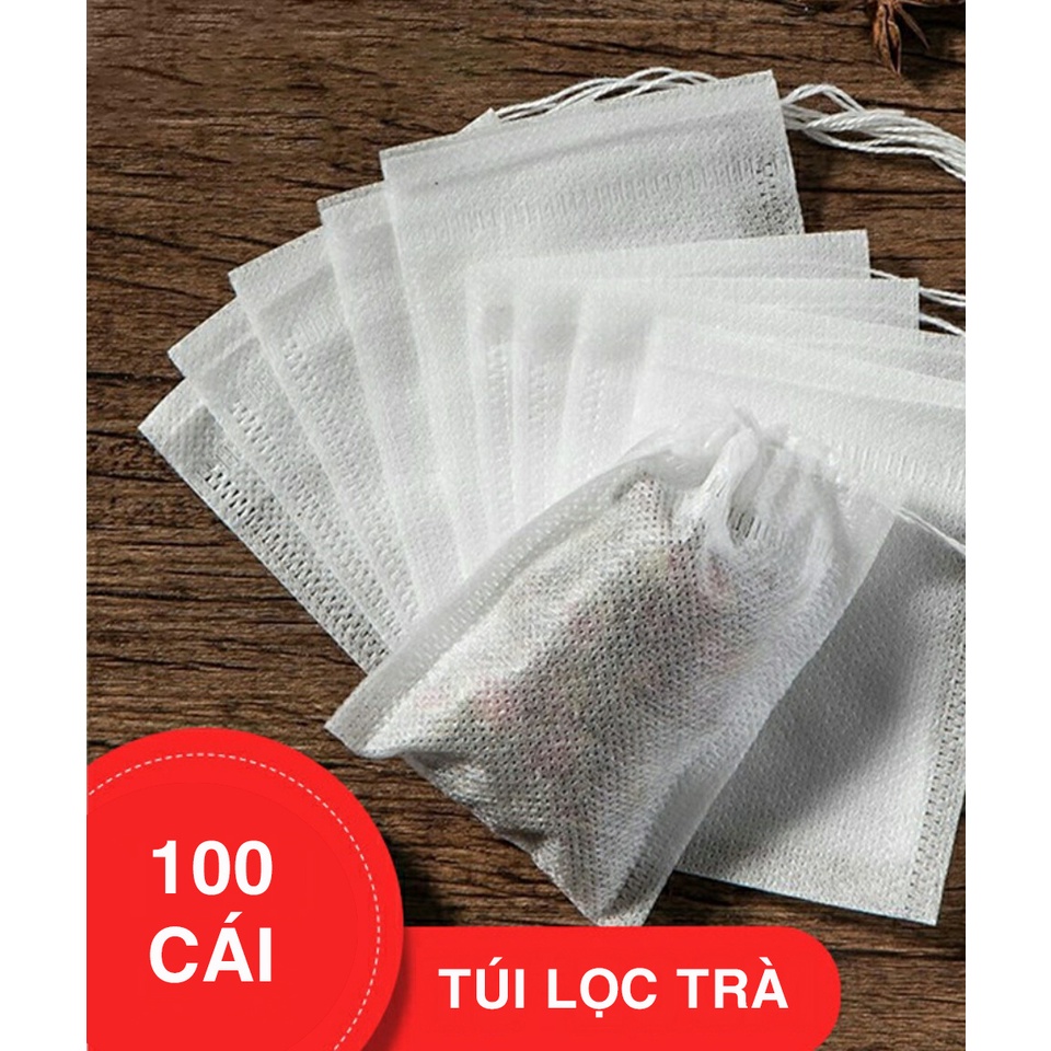 GÓI 100 TÚI LỌC TRÀ CÁC KÍCH THƯỚC