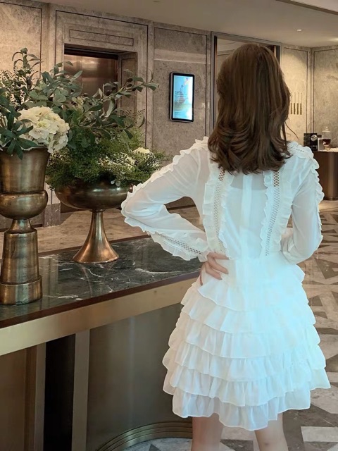 Đầm thiết kế tầng xoè qccc