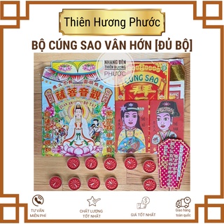 Cúng sao Vân Hớn gồm giải hạn, đèn cầy, bài vị