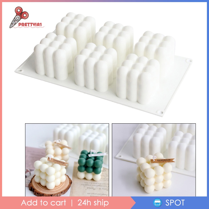 Khuôn Silicone Làm Bánh / Xà Phòng / Nến Diy Tiện Dụng