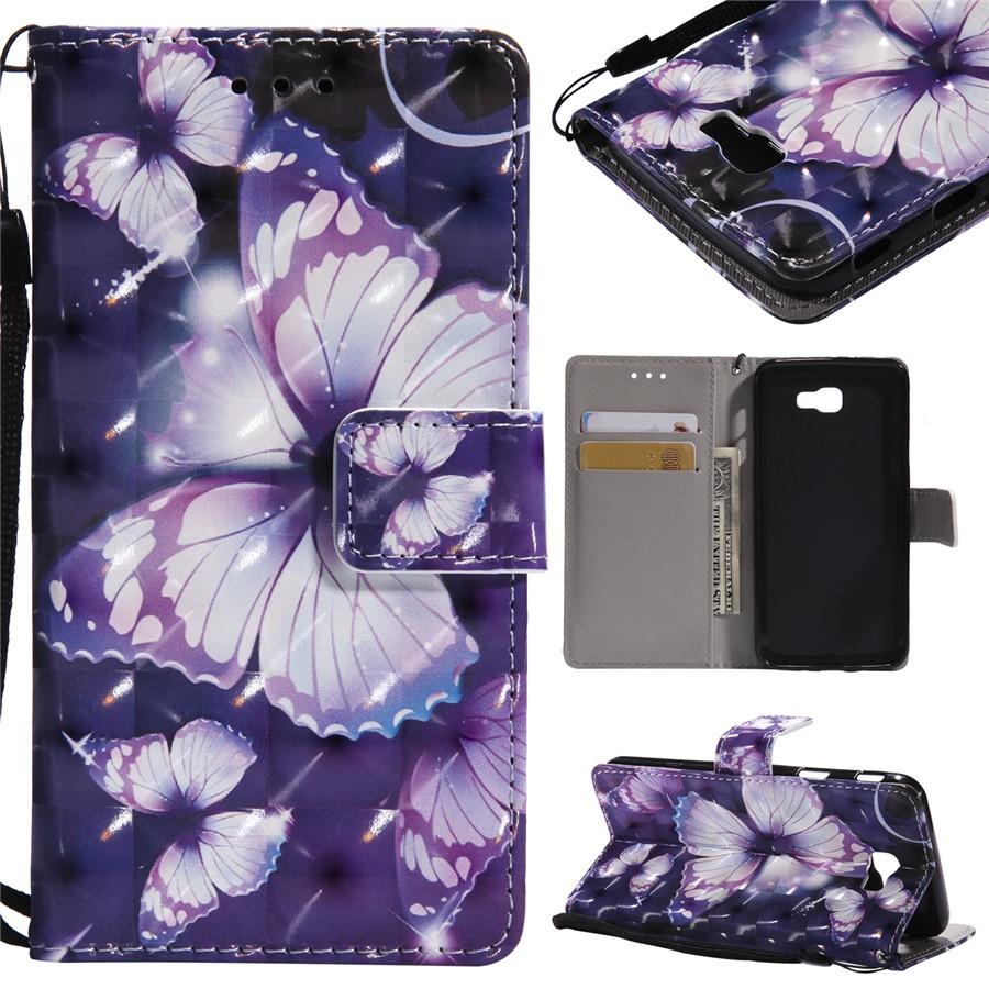 Bao da điện thoại nắp lật in hình ảnh tươi vui dành cho Samsung J5 Prime/J7 Prime | BigBuy360 - bigbuy360.vn