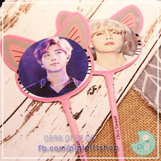 📙 BÚT NƯỚC QUẠT MÈO HÌNH BTS 🖍