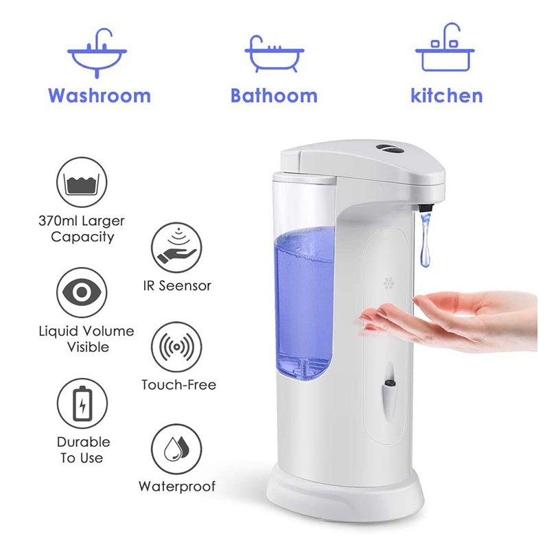 Máy Đựng Dung Dịch Xà Phòng Cảm Biến Hồng Ngoại 400ml