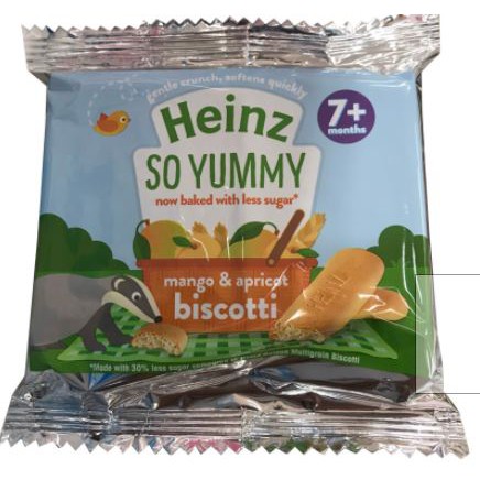 Bánh Quy Ăn Dặm Heinz Nhiều Vị 7m+
