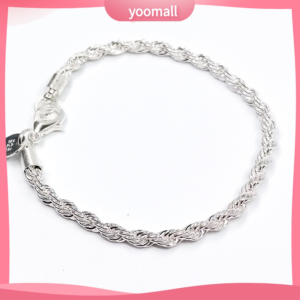 Vòng đeo tay chuỗi xoắn lượn sóng thời trang dự tiệc cho nữ