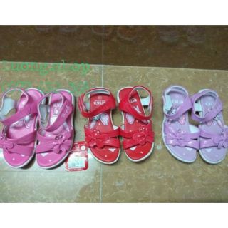 Sandal bitas bé gái sob239-đỏ,tím,hồng (size 25-30)
