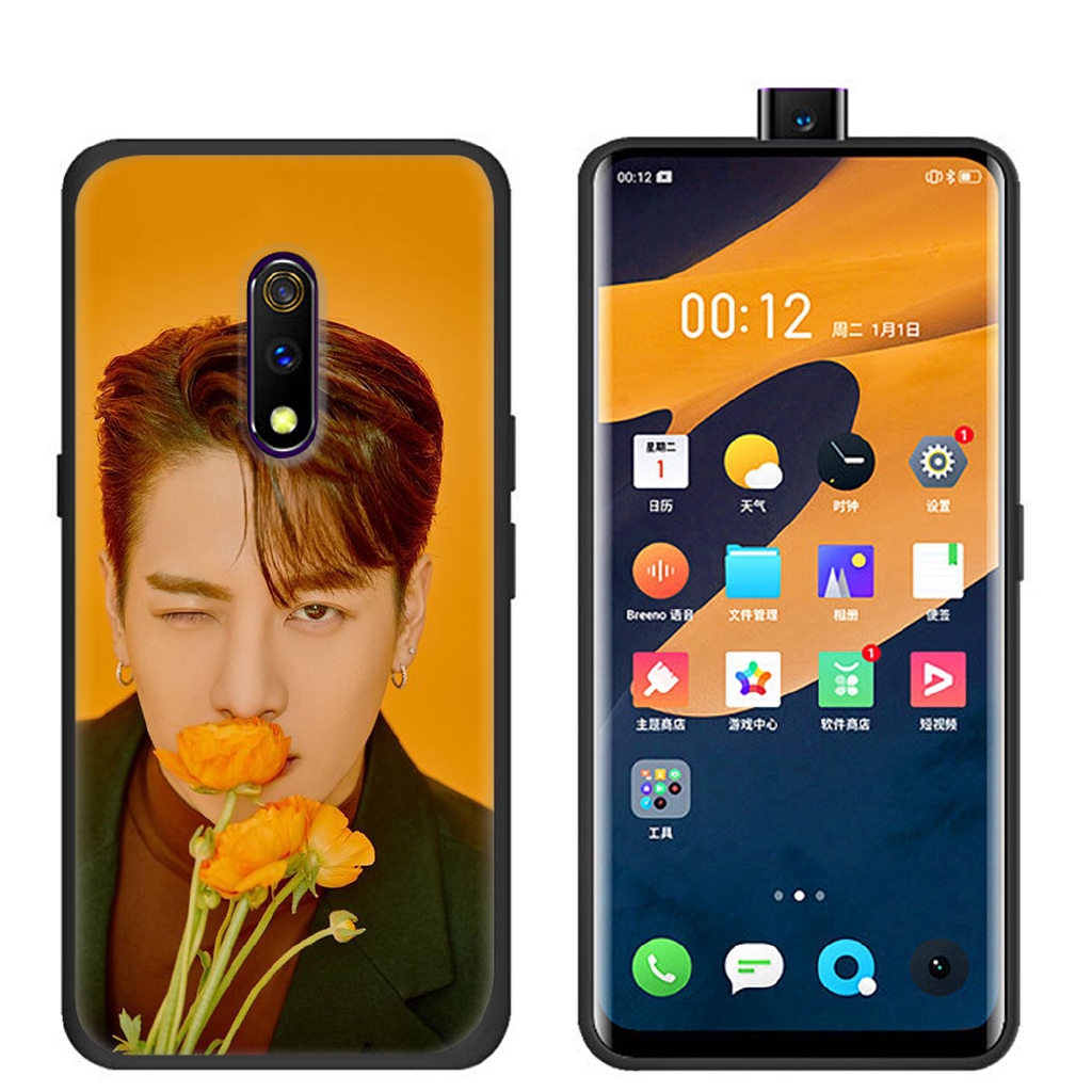 Ốp điện thoại silicon dẻo viền đen hình Jackson Wang cho OPPO F11 R17 PRO F1PLUS A9 R9 R9S R15 A1K A5 A9 2020