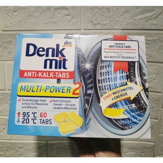 Viên tẩy lồng máy giặt Denk mit hộp 60v