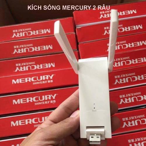 Bộ kích sóng Wifi Mercury  2 râu