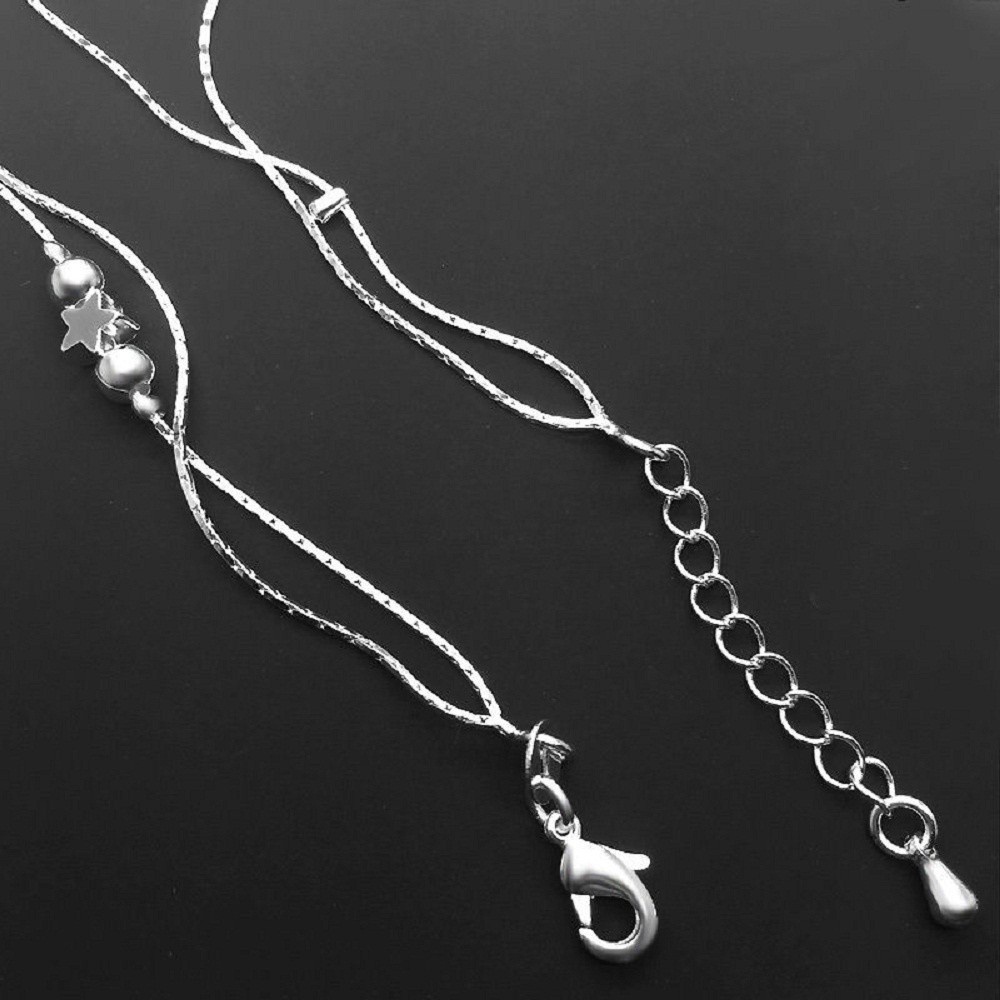 Lắc Chân Mạ BạC 925 HìNh Ngôi Sao Xinh XắN