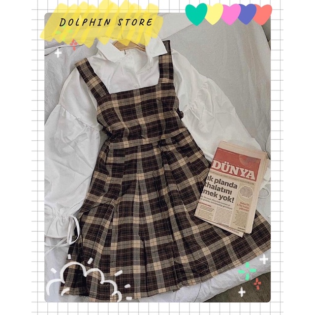 BIGSIZE Set yếm babydoll bigsize - Đầm babydoll bigsize