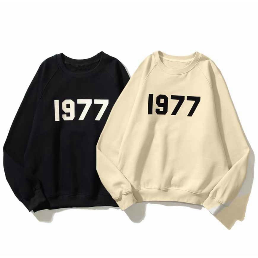 Áo Sweater Nam 1977 Chất Nỉ Mềm Chui Đầu Form Rộng Mặc Đẹp Cá Tính Hot Trend NEW UNISEX