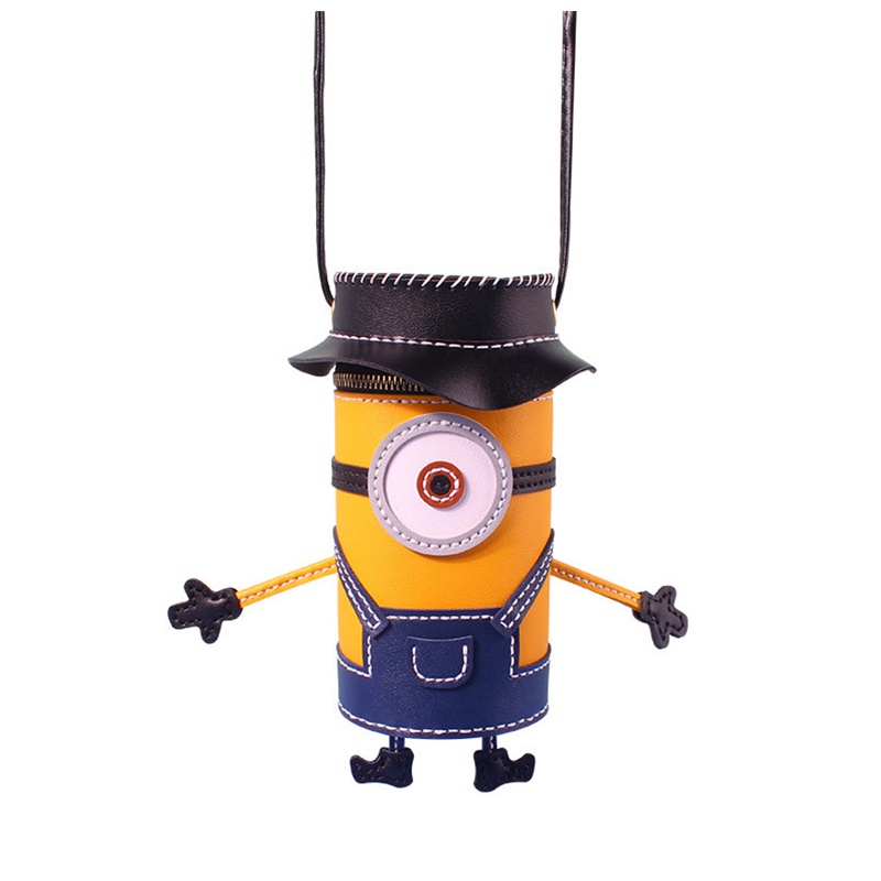 (Với video hướng dẫn) Túi Minions Handmade DIY - Set Nguyên Liệu Tự Làm Túi Minon Khâu Tay Cực Đáng Yêu Siêu Ngầu